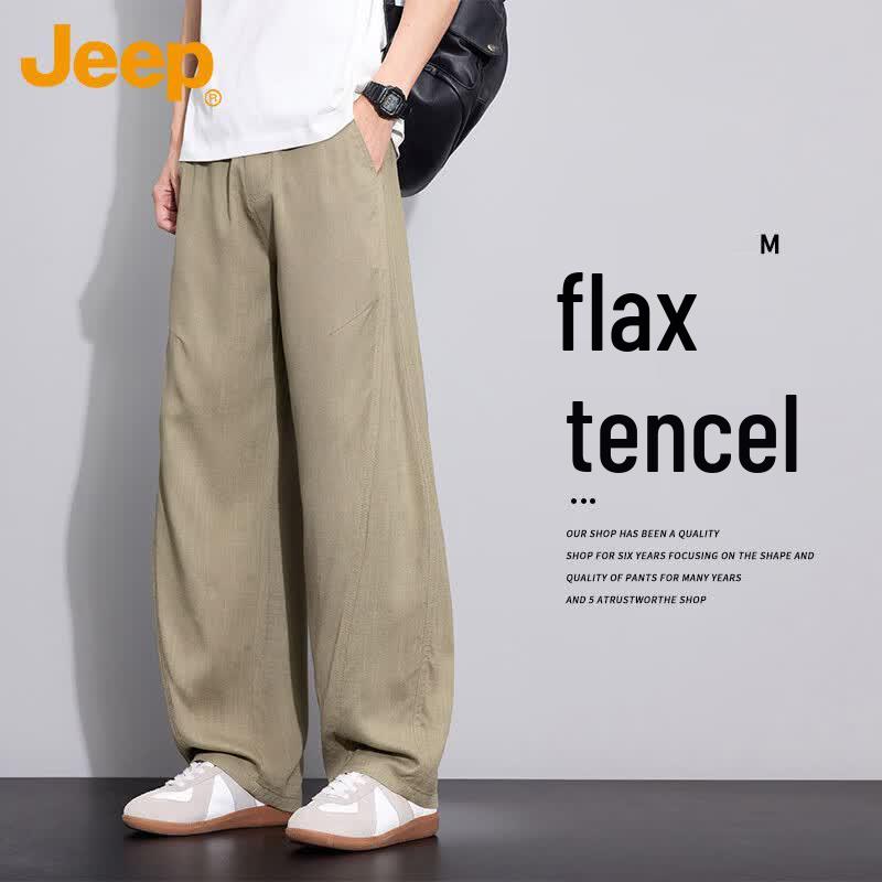 JEEP Men s Summer Linen Blend Straight-Leg Casual Pants L
JEEP Men s Summer Linen Blend Straight-Leg Casual Pants L