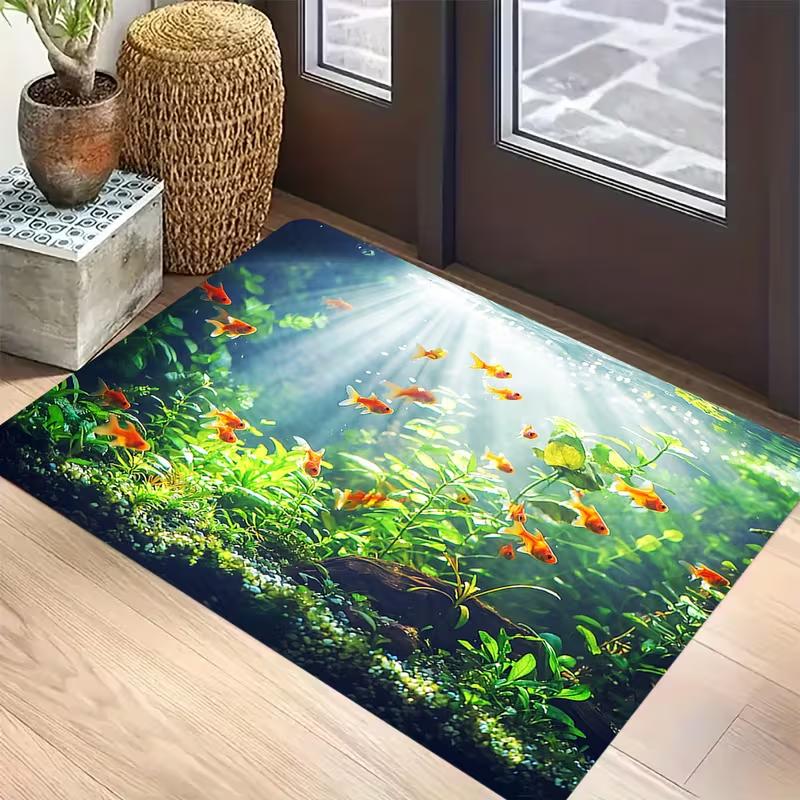 Sharks Glacier Door Mat Non-Slip Bathroom Floor Mat Microfiber Absorbent Machine Washable Mat for Bedroom Living Room Entrance 50X80cm
Sharks Glacier Door Mat Non-Slip Bathroom Floor Mat Microfiber Absorbent Machine Washable Mat for Bedroom Living Room Entrance 50X80cm