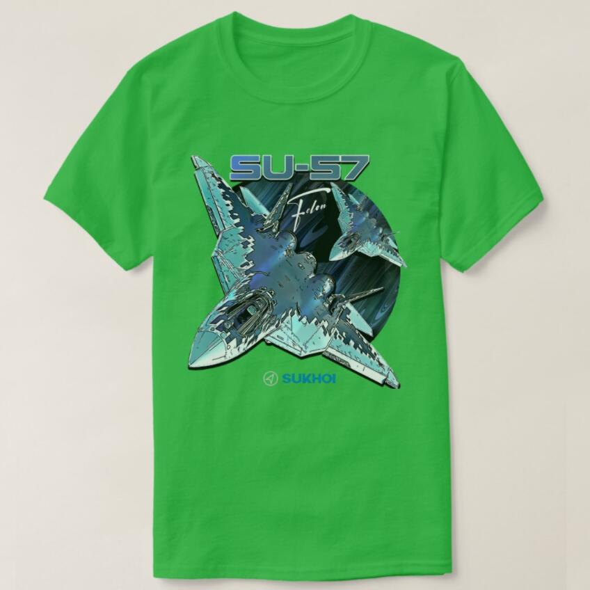 Sukhoi Su-57 Stealth Multirole Fighter Aircraft T-Shirt Short Sleeve Casaul 100% Cotton T Shirt S
Sukhoi Su-57 Stealth Multirole Fighter Aircraft T-Shirt Short Sleeve Casaul 100% Cotton T Shirt S