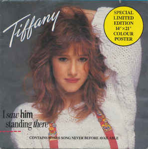 7inch Record TIFFANY I Saw Him Standing There MCA53285 MCA Records 1988 Canada Dance Electronica Used
7inch Record TIFFANY I Saw Him Standing There MCA53285 MCA Records 1988 Canada Dance Electronica Used
