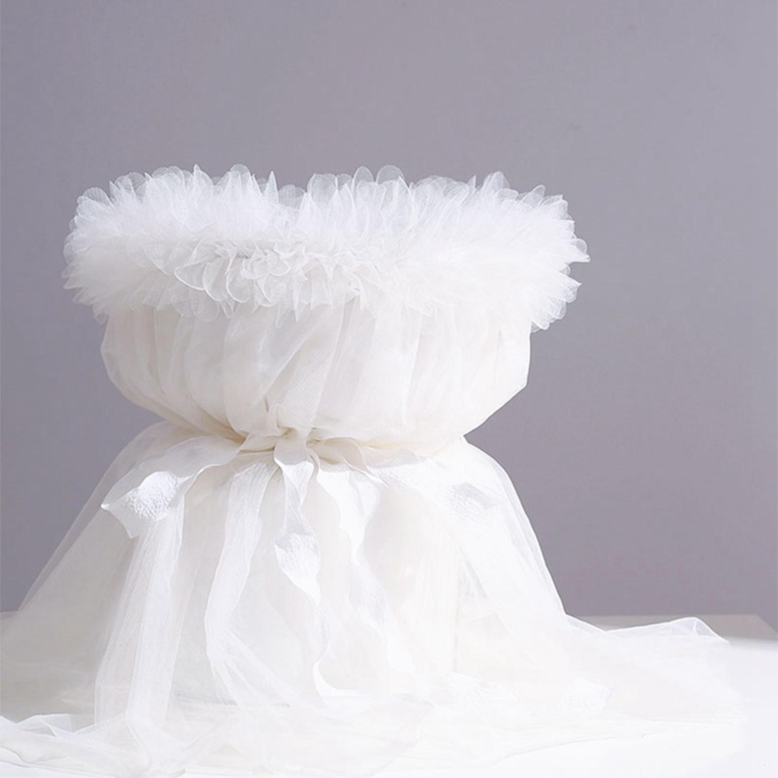 Bouquet Packaging With One-piece Molded Edge One Size білий
Bouquet Packaging With One-piece Molded Edge One Size білий