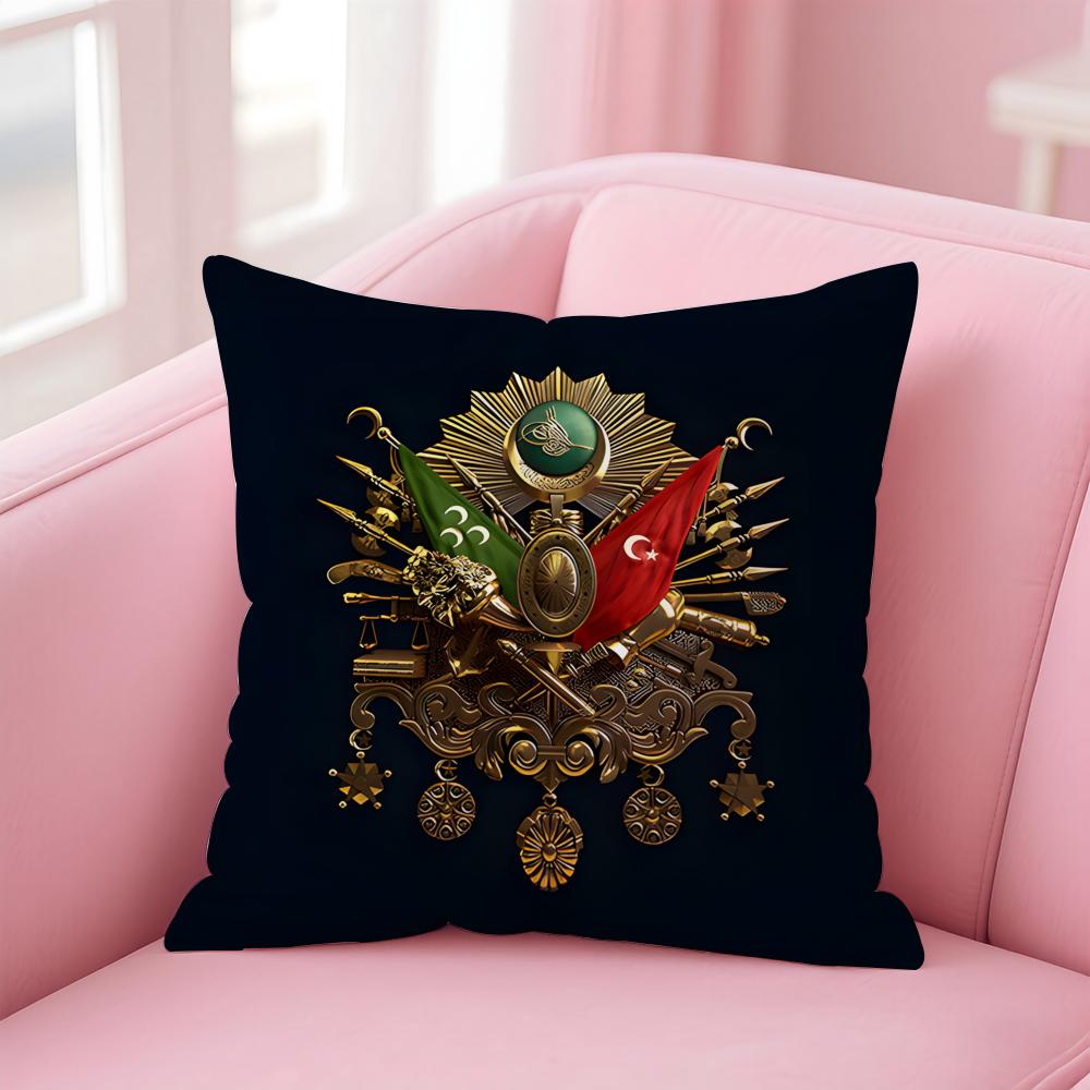 Historical Coat of Arms of the Ottoman Empire Cushion Cover Pillowcase Short Plush Invisible zipper Room Sofa Cushion Cover 30X30cm
Historical Coat of Arms of the Ottoman Empire Cushion Cover Pillowcase Short Plush Invisible zipper Room Sofa Cushion Cover 30X30cm