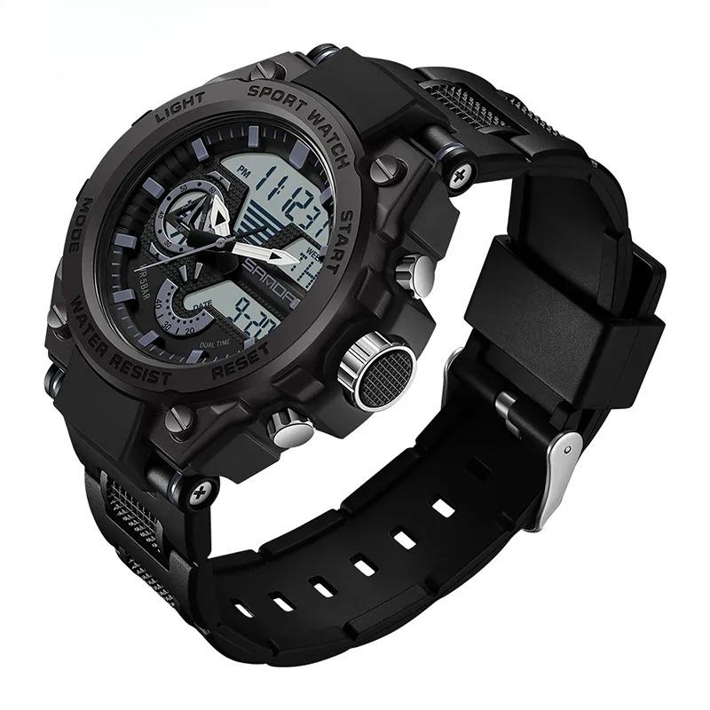 G Style Dual Display Military Outdoor Sports Men s Electronic Wristwatch Stopwatch Alarm Clock LED Analog Digital Watches
G Style Dual Display Military Outdoor Sports Men s Electronic Wristwatch Stopwatch Alarm Clock LED Analog Digital Watches