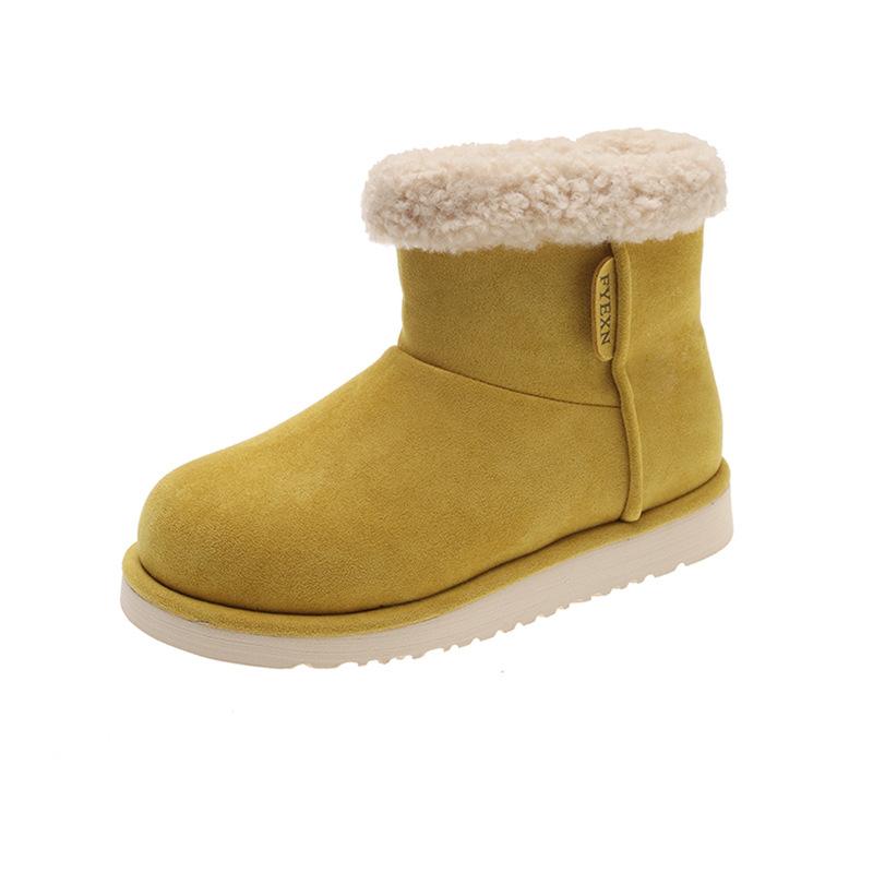 Women s lightweight comfortable thick sole cold warm padded snow boots non-slip wear-resistant outdoor sports cotton boots 40 жовтий
Women s lightweight comfortable thick sole cold warm padded snow boots non-slip wear-resistant outdoor sports cotton boots 40 жовтий