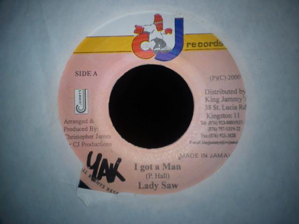 7-дюймовая пластинка LADY SAW - I Got A Man NONE CJ Records 2000 Ямайка Регги, Ска и Даб Б/У
7-дюймовая пластинка LADY SAW - I Got A Man NONE CJ Records 2000 Ямайка Регги, Ска и Даб Б/У