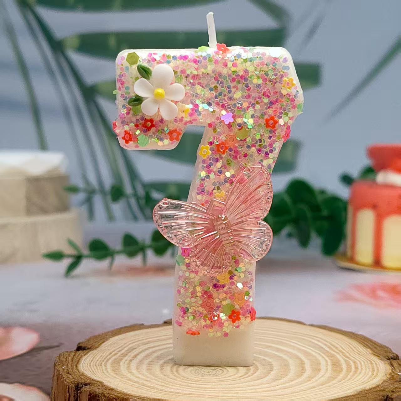 Butterfly Creative Number Candles for Birthday Party Cake Decoration
Butterfly Creative Number Candles for Birthday Party Cake Decoration