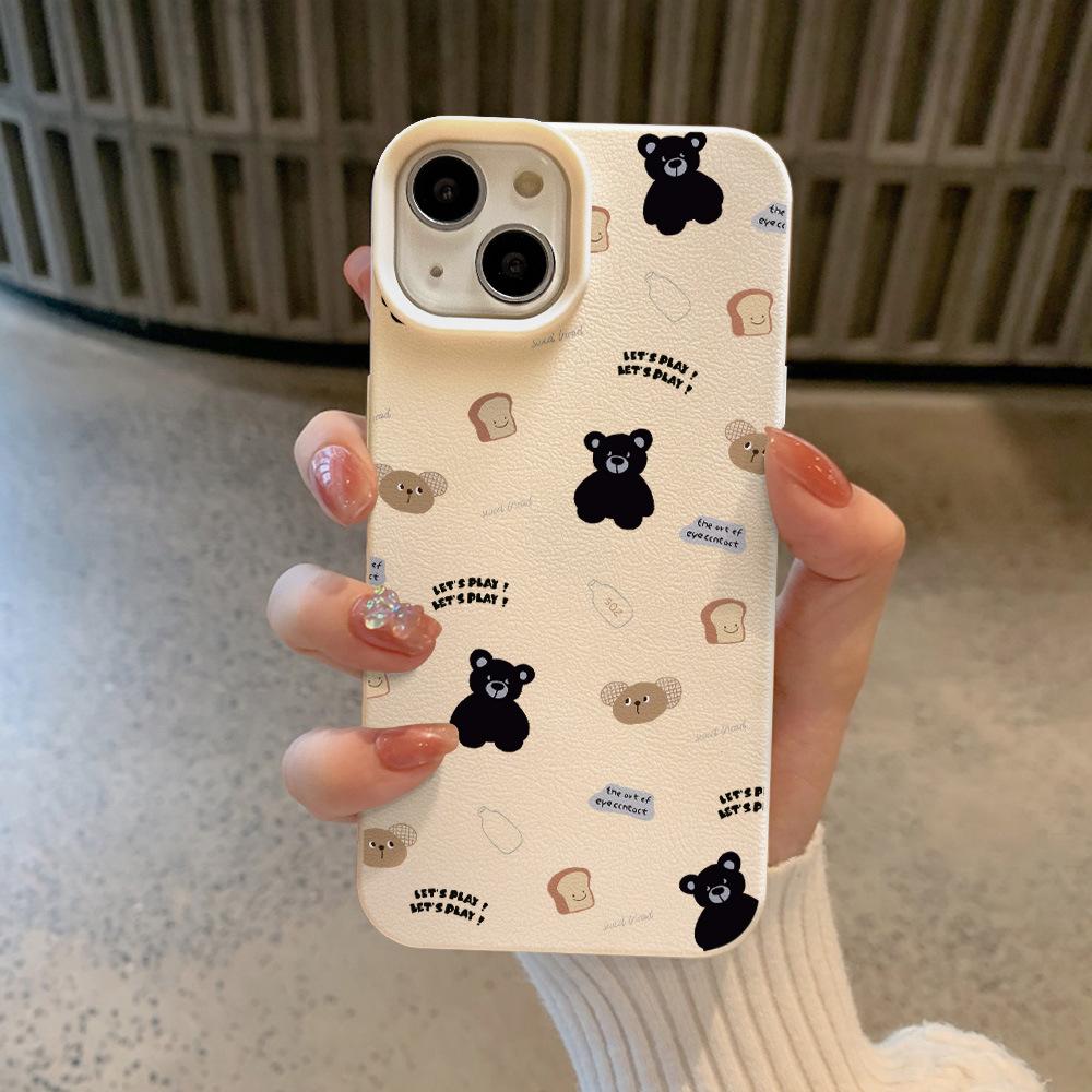 Toast Bear Is Suitable for Apple 16 Phone Cases, IPhone15/14 Plus, Creative 12, Lychee Pattern 11, Shockproof Apple xs
Toast Bear Is Suitable for Apple 16 Phone Cases, IPhone15/14 Plus, Creative 12, Lychee Pattern 11, Shockproof Apple xs