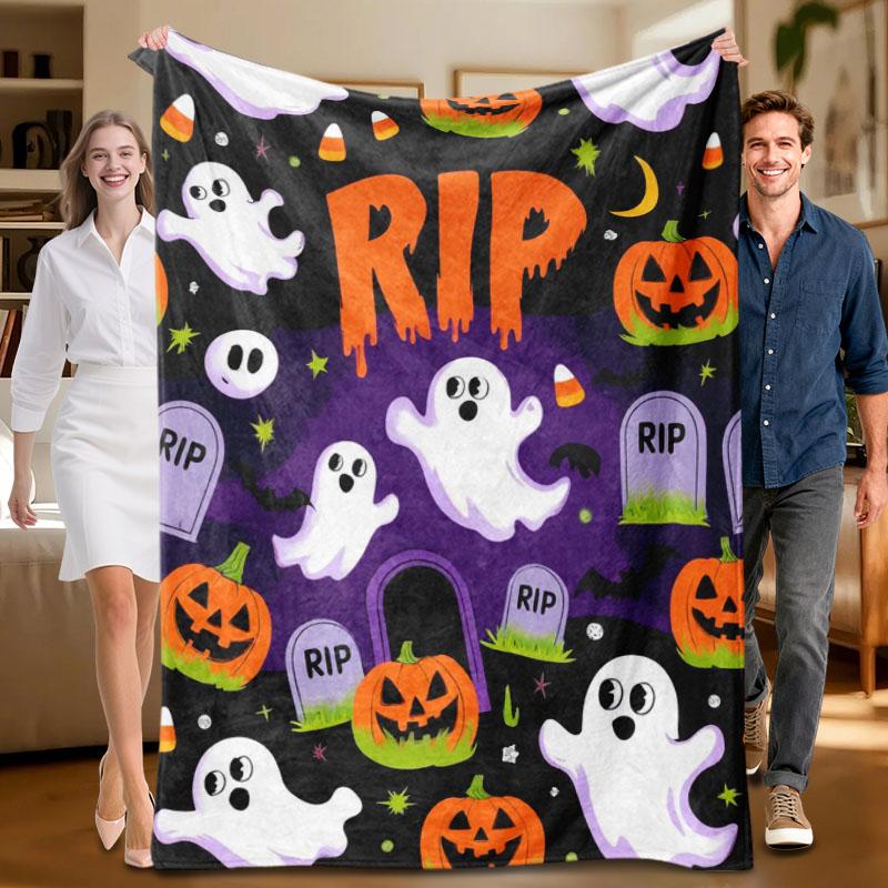 1 piece Halloween-themed purple flannel blanket, soft, suitable for sofa, bed, office, all-season use. 70x100cm
1 piece Halloween-themed purple flannel blanket, soft, suitable for sofa, bed, office, all-season use. 70x100cm