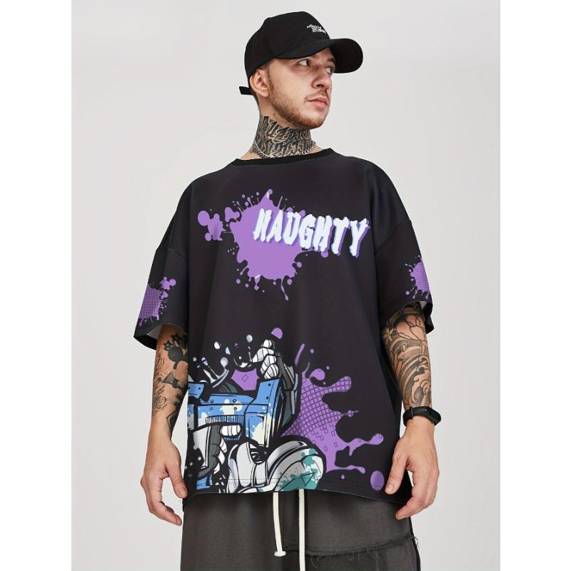 New Fashionable Men s Personalized Graffiti Comfortable Breathable Round Neck XXS
New Fashionable Men s Personalized Graffiti Comfortable Breathable Round Neck XXS