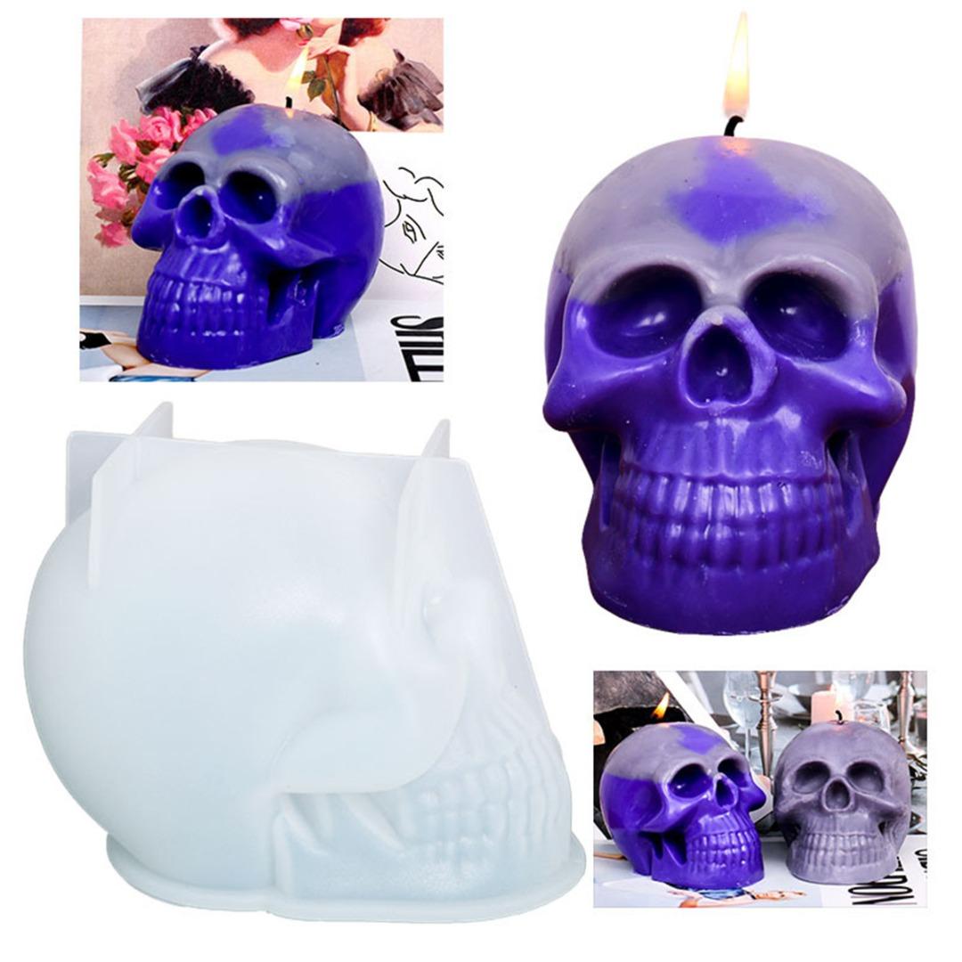 PDTO DIY силиконовая смола литейная форма 3D голова черепа Хэллоуин эпоксидная смола ремесло инструмент
PDTO DIY силиконовая смола литейная форма 3D голова черепа Хэллоуин эпоксидная смола ремесло инструмент