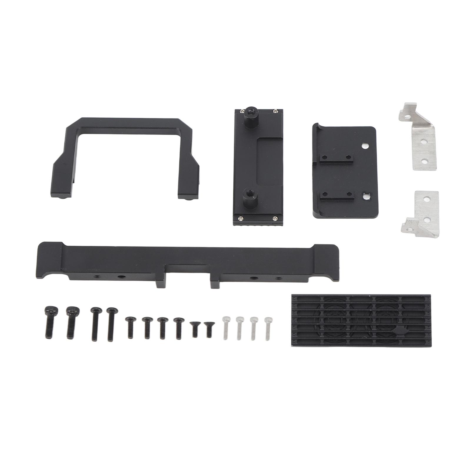 RC Front Bumper with Grille Aluminum Alloy Stainless Steel Replacement for Traxxas TRX4M Defender
RC Front Bumper with Grille Aluminum Alloy Stainless Steel Replacement for Traxxas TRX4M Defender