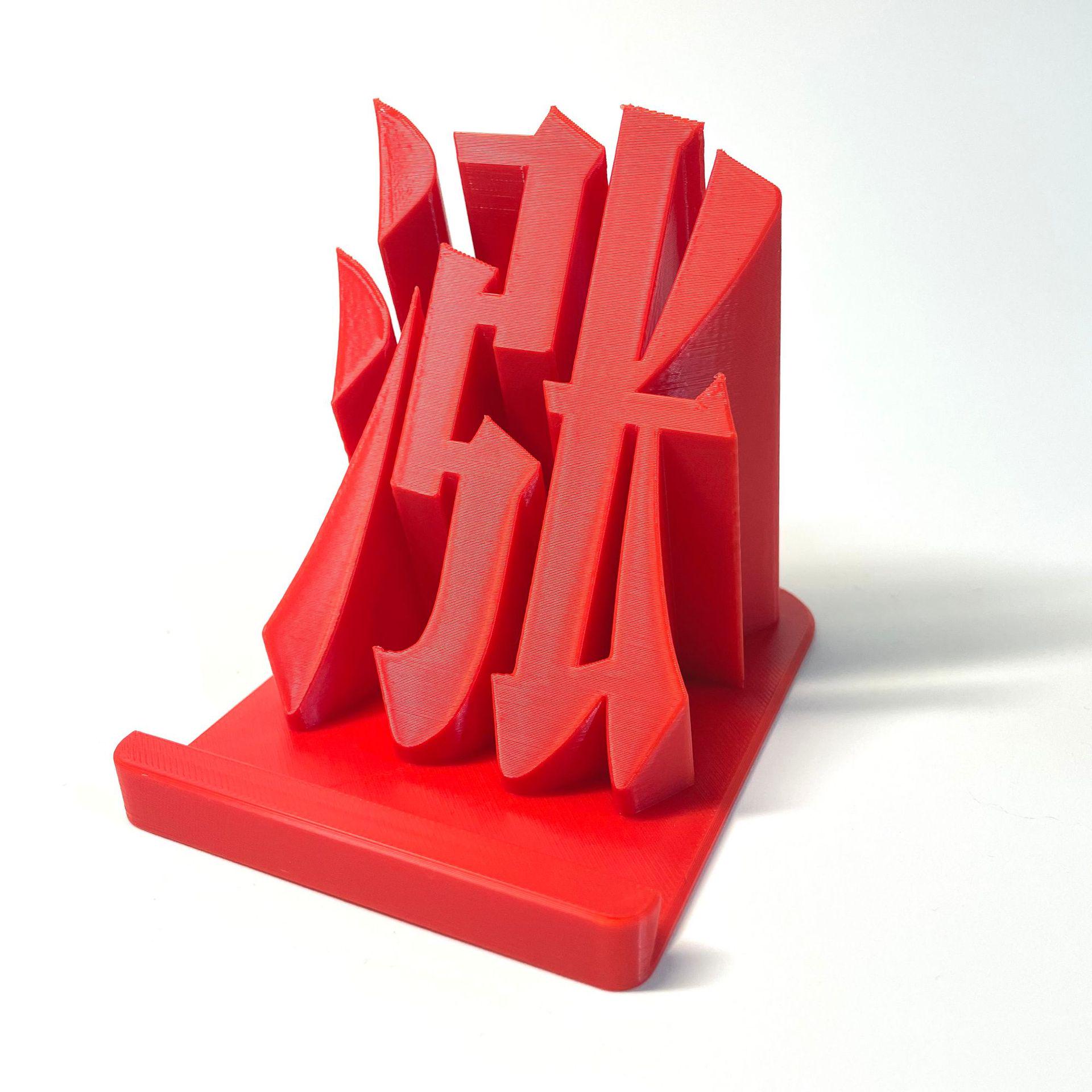 3D Printed Red Stock Market Limit Up Phone Holder - Creative Office Ornament for Investors
3D Printed Red Stock Market Limit Up Phone Holder - Creative Office Ornament for Investors