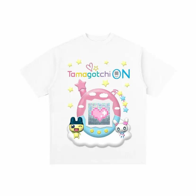 Tamagotchi Friends Tshirt Mens Women Tshirt Tops Graphic Female Kawaii Cartoon Harajuku Tshirt Tee Femme Y2K Clothing S
Tamagotchi Friends Tshirt Mens Women Tshirt Tops Graphic Female Kawaii Cartoon Harajuku Tshirt Tee Femme Y2K Clothing S