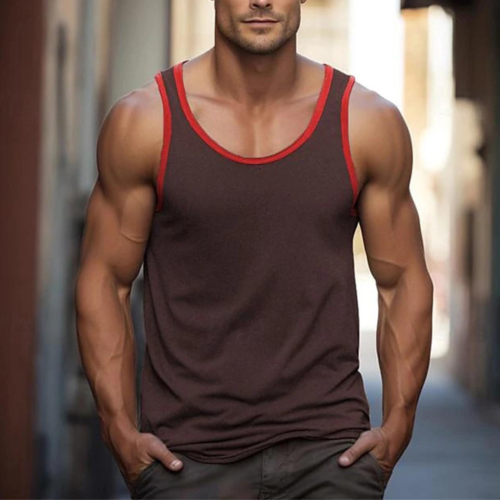 Однотонный мужской жилет, спортивный топ, эластичный быстросохнущий тренировочный жилет XXL
Однотонный мужской жилет, спортивный топ, эластичный быстросохнущий тренировочный жилет XXL