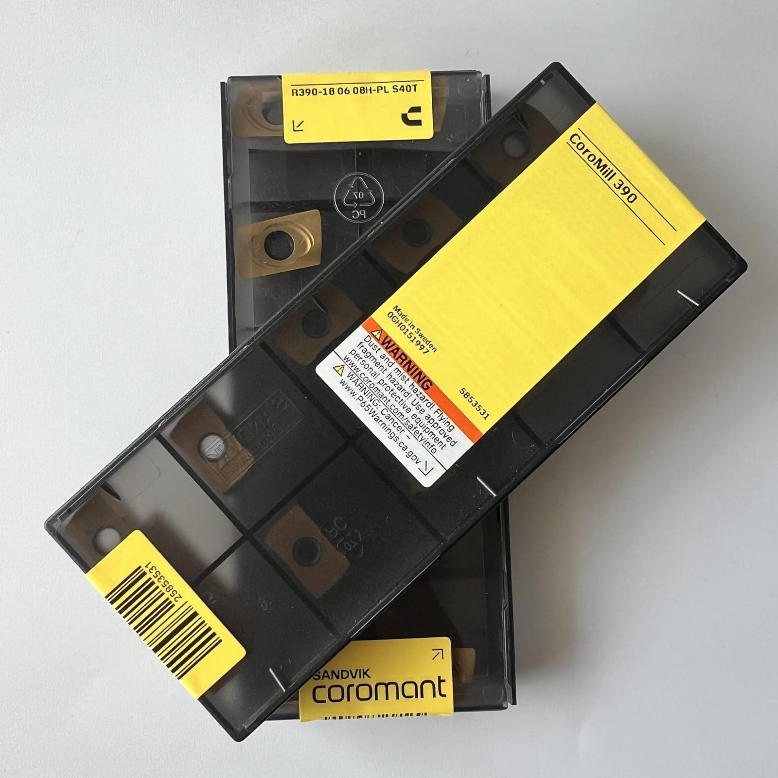 SANDVIK / R390-180608H-PL S40T / Original Swedish hard alloy blade 10 Pcs
SANDVIK / R390-180608H-PL S40T / Original Swedish hard alloy blade 10 Pcs