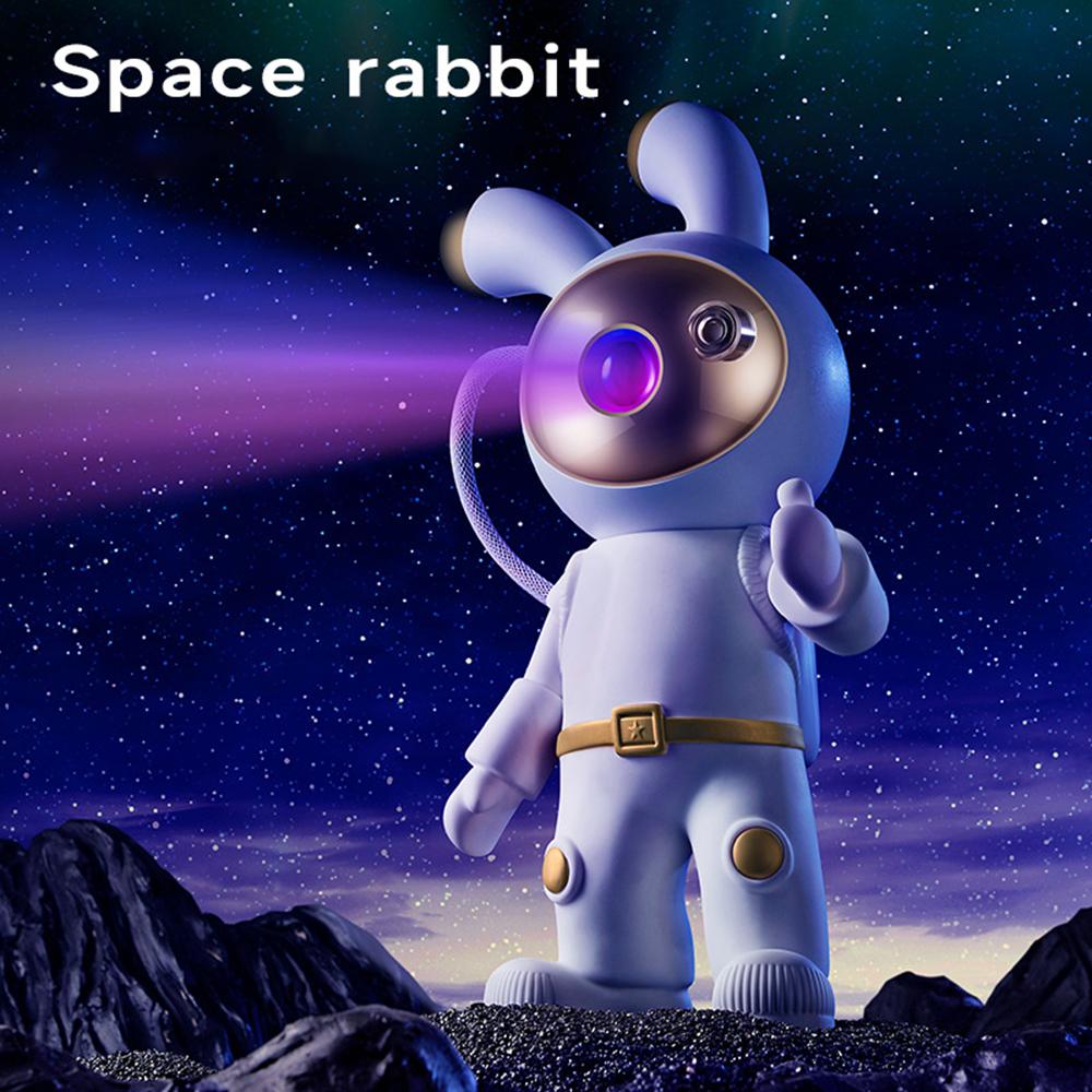 YPH-0125 USB Powered Night Light Space Rabbit Astronaut Projector Lamp for Bedroom A
YPH-0125 USB Powered Night Light Space Rabbit Astronaut Projector Lamp for Bedroom A