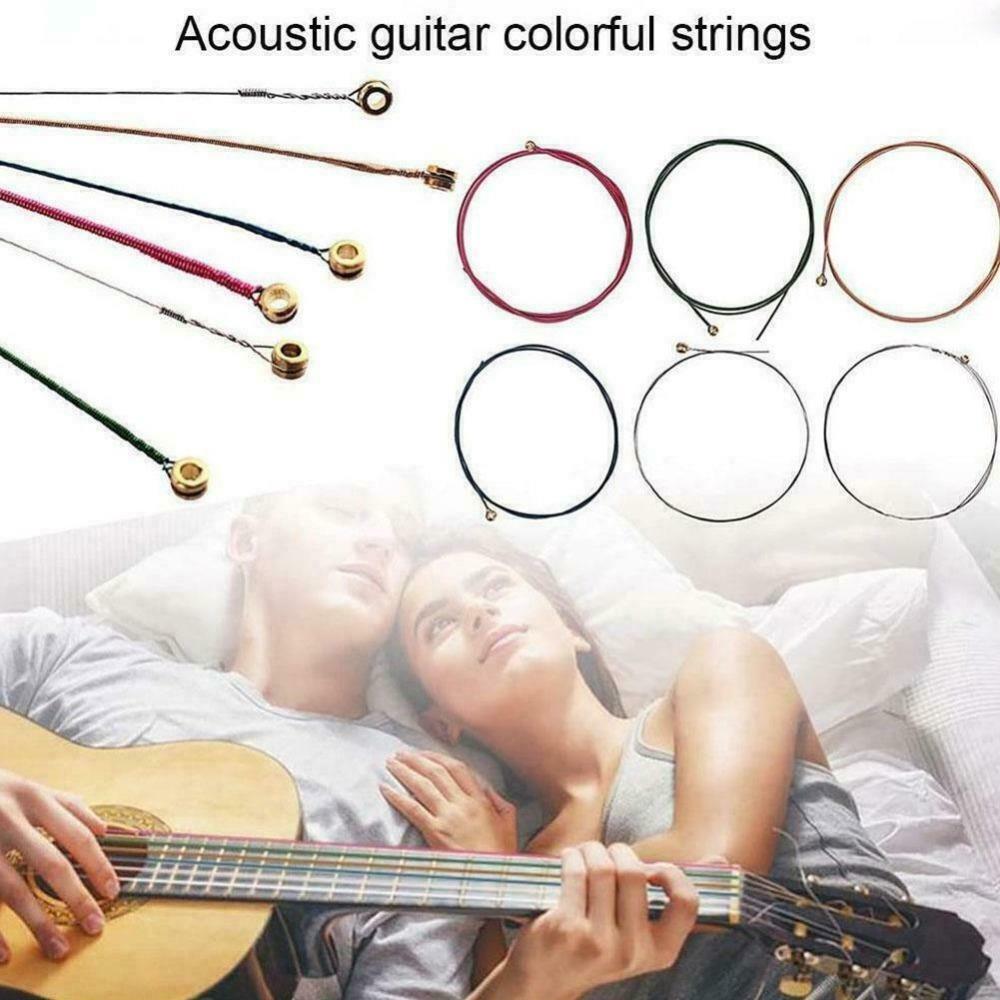 6Pcs Easy to Install Ukulele Strings Copper Alloy Musical Instruments Parts Ukelele Accessories Yelllow
6Pcs Easy to Install Ukulele Strings Copper Alloy Musical Instruments Parts Ukelele Accessories Yelllow