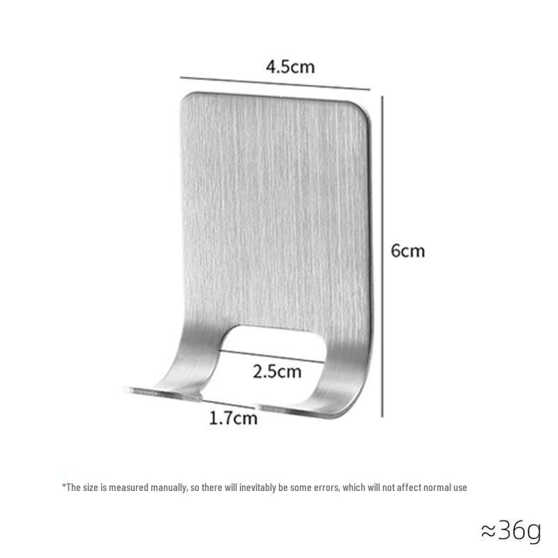Stainless Steel Razor Stand & Hook for Manual Razors
Stainless Steel Razor Stand & Hook for Manual Razors