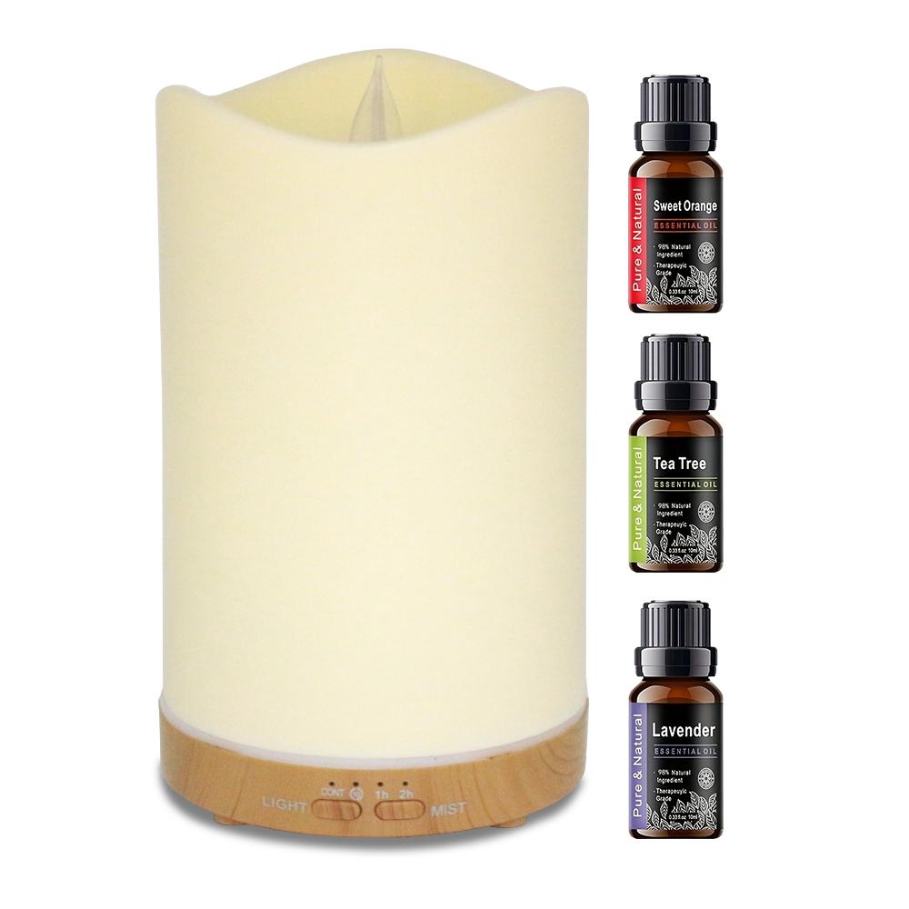 3-in-1 Aroma Humidifier With Timer & Night Light Perfect for Home & Office 130ml Capacity Candle Shape Essential Oils Diffuser 130ml
3-in-1 Aroma Humidifier With Timer & Night Light Perfect for Home & Office 130ml Capacity Candle Shape Essential Oils Diffuser 130ml