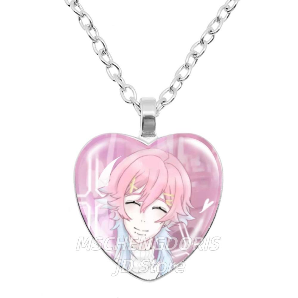 14 Days With You Ren Kawaii Anime Necklace Glass Cabochon Heart Shaped 25mm Pendant Necklace Charm Accessories Jewelry Gift
14 Days With You Ren Kawaii Anime Necklace Glass Cabochon Heart Shaped 25mm Pendant Necklace Charm Accessories Jewelry Gift