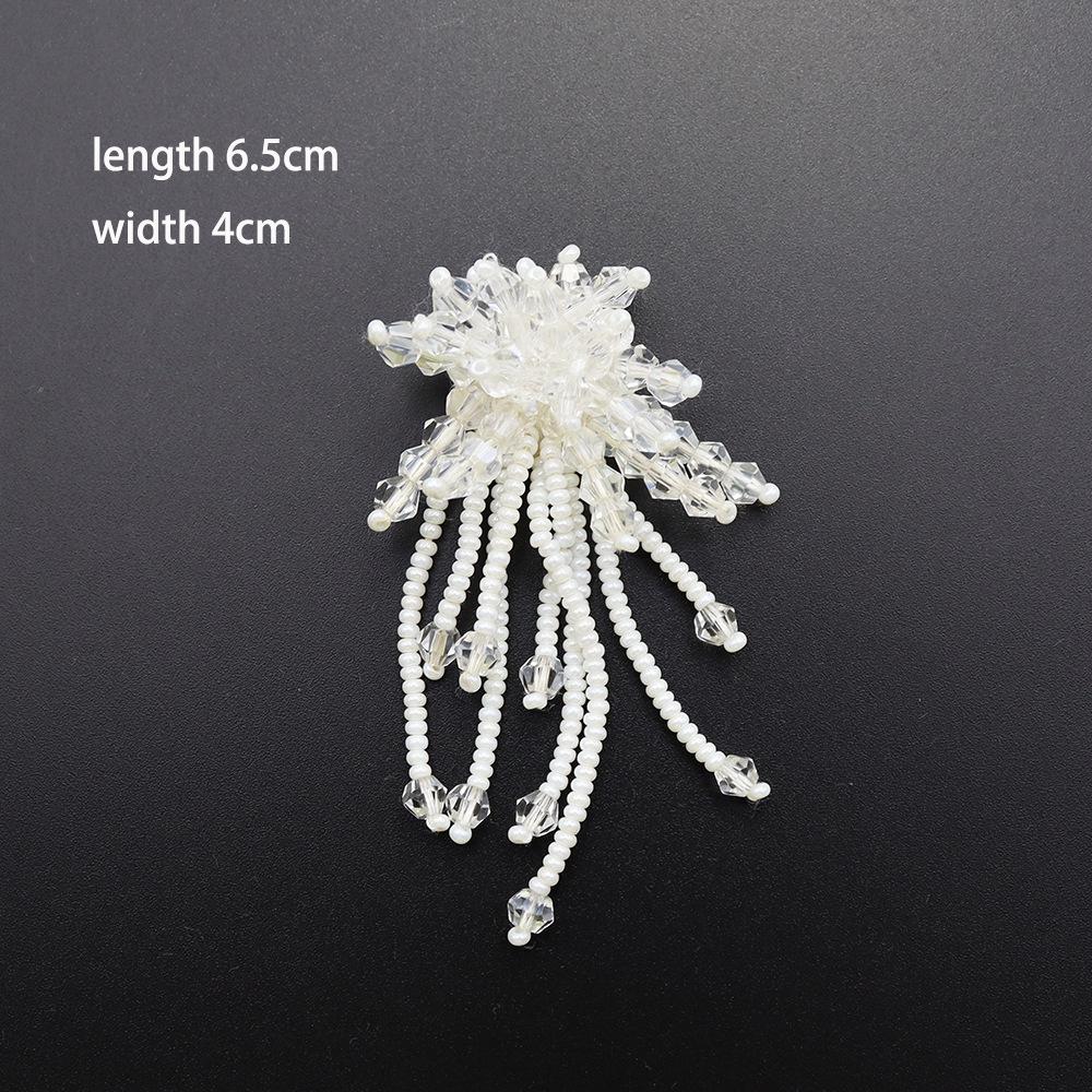Woven Tassel Pearl Flower Accessories for Dresses, Gowns, Shoes, and Bags. JS101601 белый
Woven Tassel Pearl Flower Accessories for Dresses, Gowns, Shoes, and Bags. JS101601 белый