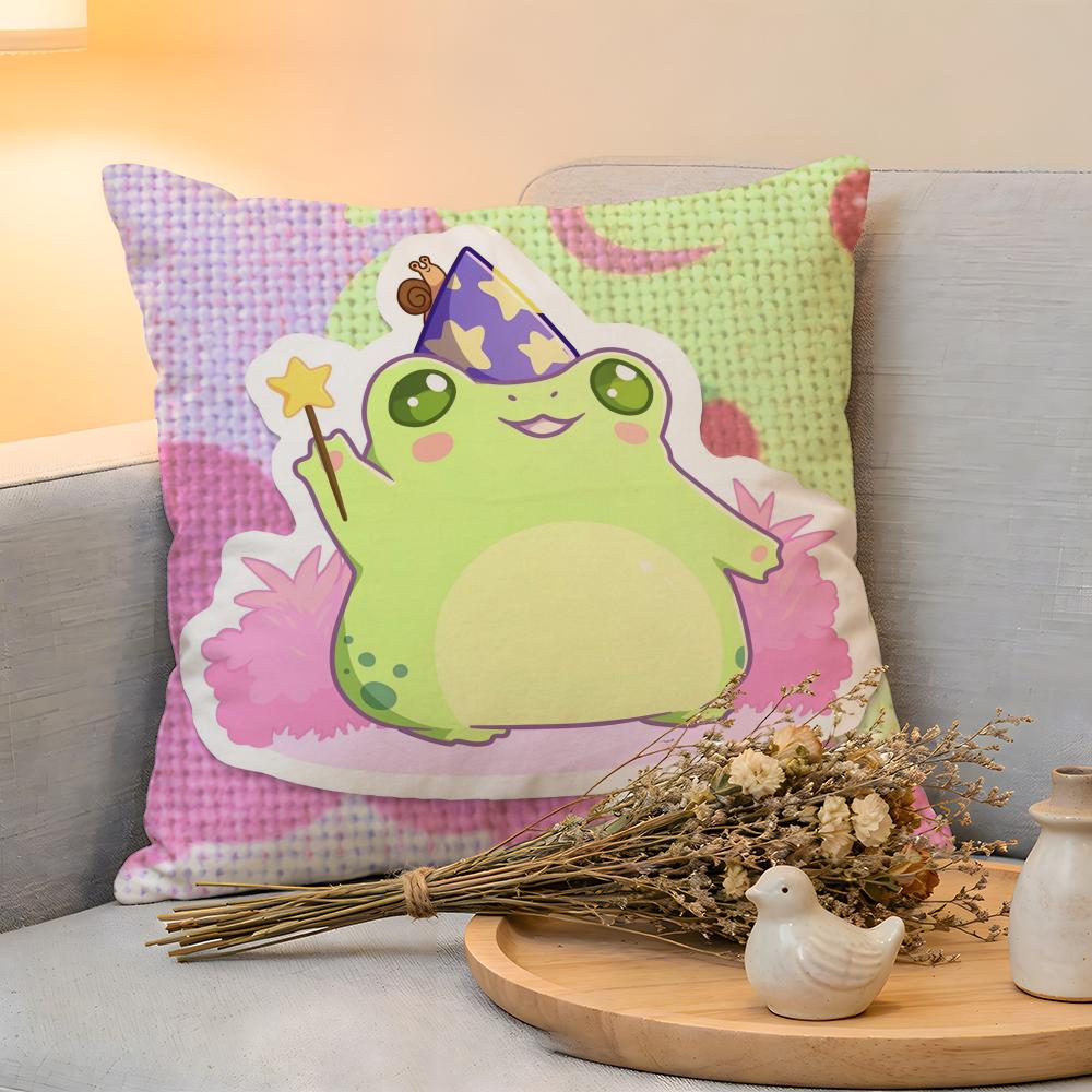 Cushion Cover Linen SkinFriendly Soft Decorative Case For Sofa Home Decor Anime WWizard Frog Cute Pillow cover 30x30cm
Cushion Cover Linen SkinFriendly Soft Decorative Case For Sofa Home Decor Anime WWizard Frog Cute Pillow cover 30x30cm