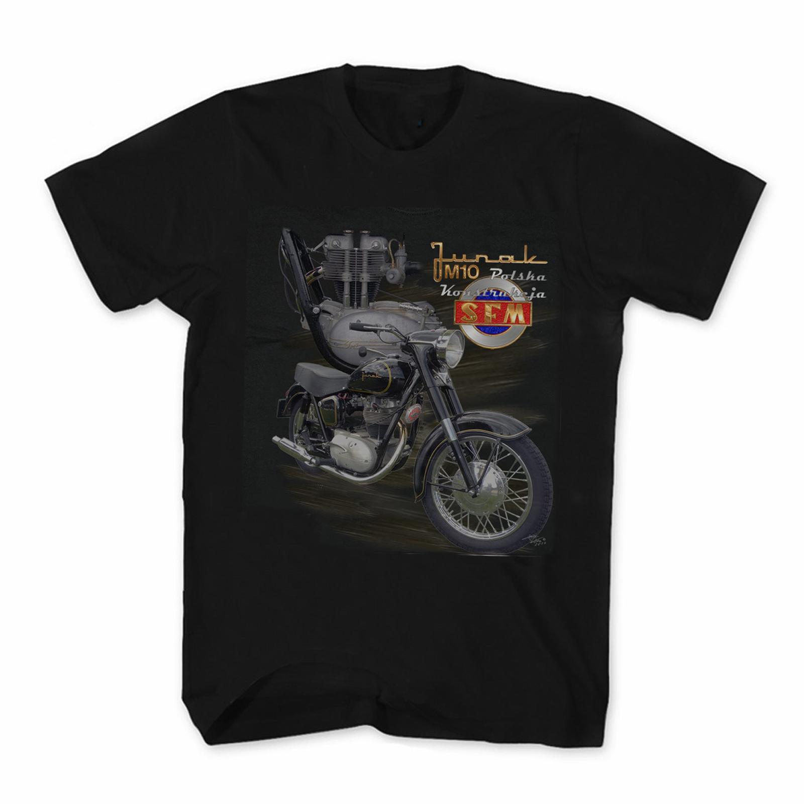 JUNAK M10 Creative Design Polish Classic Motorcycle TShirt Summer Cotton Short Sleeve ONeck Mens T Shirt New S3XL 4XL
JUNAK M10 Creative Design Polish Classic Motorcycle TShirt Summer Cotton Short Sleeve ONeck Mens T Shirt New S3XL 4XL