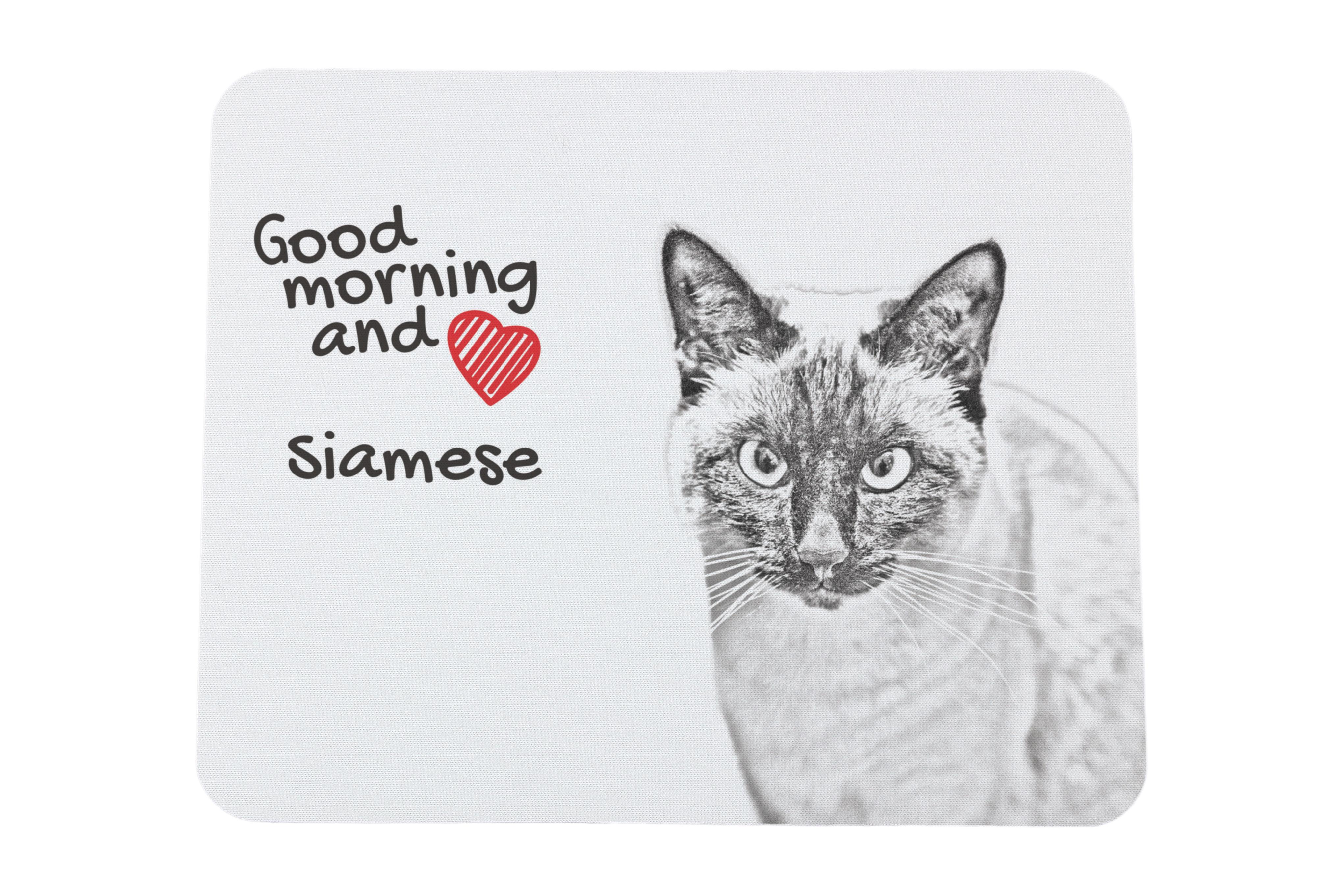 Siamese - килимок для мишки з принтом, персоналізований килимок для кота, унікальний гаджет для офісного працівника від бренду Art-Dog білий
Siamese - килимок для мишки з принтом, персоналізований килимок для кота, унікальний гаджет для офісного працівника від бренду Art-Dog білий