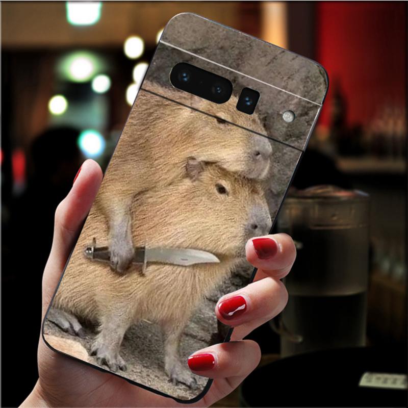 Cute Animal Capybara Phone Case for Google Pixel 10 9 Pro XL 9A 8 7 6 Pro Pixel 8A 7A 6A Pixel 8 7 6 5 Funda Google Pixel 9 Pro
Cute Animal Capybara Phone Case for Google Pixel 10 9 Pro XL 9A 8 7 6 Pro Pixel 8A 7A 6A Pixel 8 7 6 5 Funda Google Pixel 9 Pro