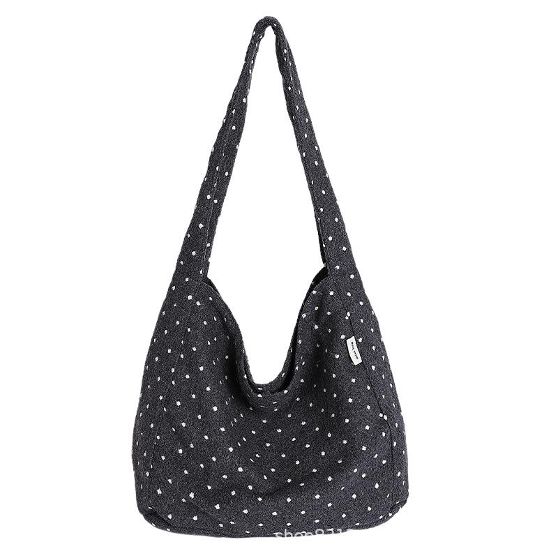 Fashi Polka Dot Top Handle Bags Texture Shoulder Bags Lightweight Korean Tote Large Capacity Storage Bag for Women Students серый
Fashi Polka Dot Top Handle Bags Texture Shoulder Bags Lightweight Korean Tote Large Capacity Storage Bag for Women Students серый