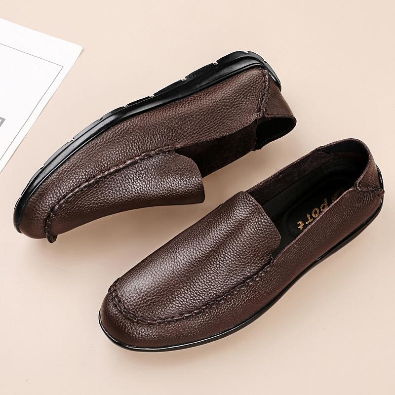 Fashion Genuine Leather Men Loafers Shoes Casual Luxury Brand Formal Italian Style Breathable Slip on Male Soft Sole Comfort Boat Shoes 38 коричневий
Fashion Genuine Leather Men Loafers Shoes Casual Luxury Brand Formal Italian Style Breathable Slip on Male Soft Sole Comfort Boat Shoes 38 коричневий