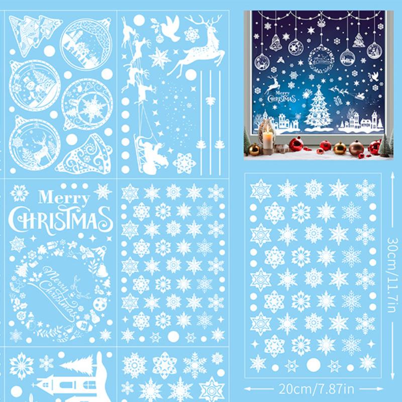 Рождественские наклейки на окна 2023, двусторонние витрины, праздничные декоративные наклейки на стены, электростатические наклейки на стены 20x30x9cm
Рождественские наклейки на окна 2023, двусторонние витрины, праздничные декоративные наклейки на стены, электростатические наклейки на стены 20x30x9cm
