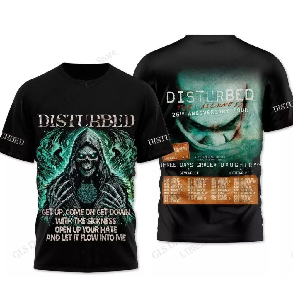Men T-shirt Rock Band Disturbed The Sickness 3d Print T shirt Tops Womens Sports Large size Tops Tees Summer Tshirt Kids Clothes S
Men T-shirt Rock Band Disturbed The Sickness 3d Print T shirt Tops Womens Sports Large size Tops Tees Summer Tshirt Kids Clothes S