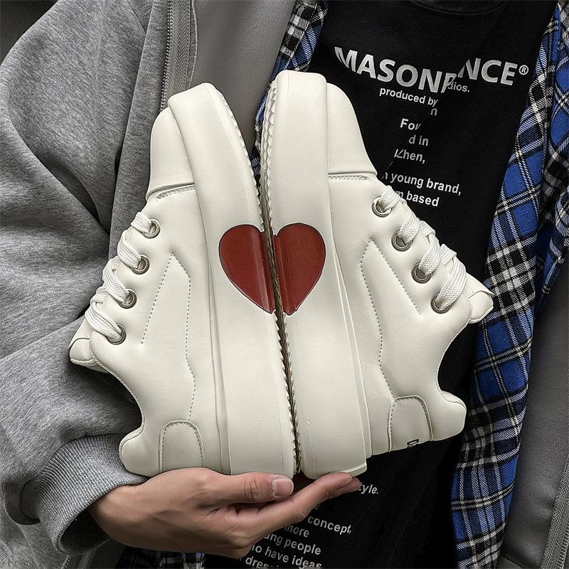 Thick sole heightening comfortable versatile high-end white shoes fashion casual trend board shoes autumn and winter new men s shoes 44 чорний
Thick sole heightening comfortable versatile high-end white shoes fashion casual trend board shoes autumn and winter new men s shoes 44 чорний