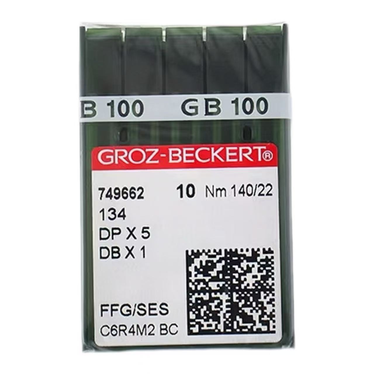 100 шт. Оригінальні швейні голки Groz Beckert 134 DPX5 135X5 FFG/SES Nm 75/11 80/12 90/14 100/16 Для промислових швейних машин
100 шт. Оригінальні швейні голки Groz Beckert 134 DPX5 135X5 FFG/SES Nm 75/11 80/12 90/14 100/16 Для промислових швейних машин