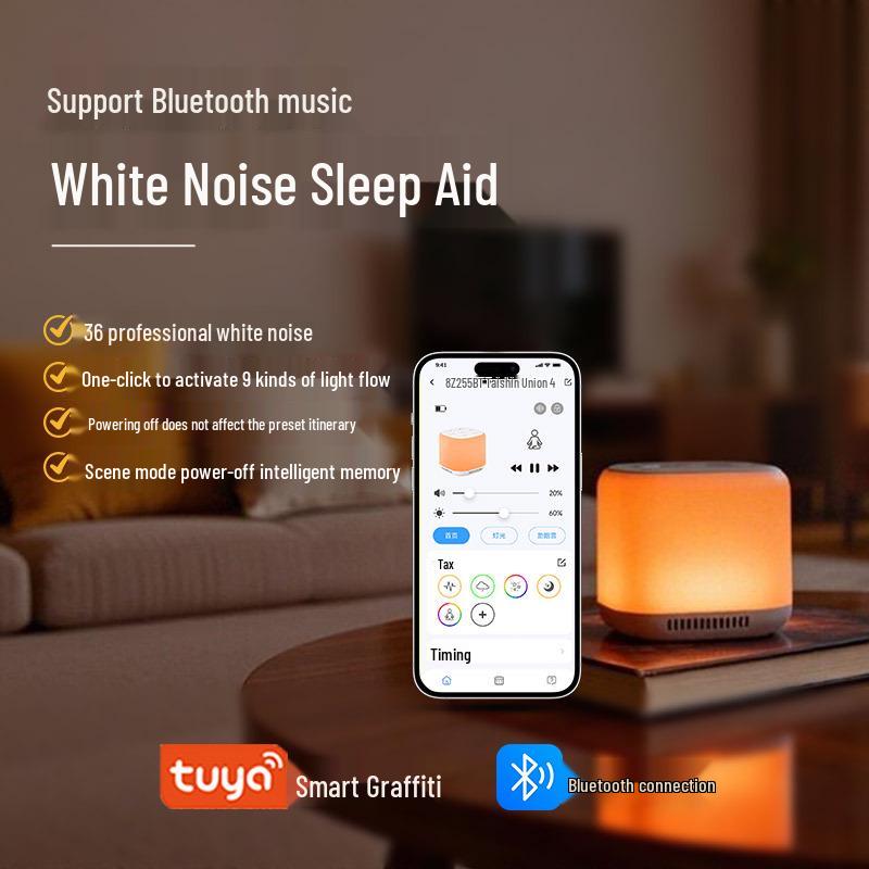 Smart Baby White Noise Bluetooth Speaker & Night Light
Smart Baby White Noise Bluetooth Speaker & Night Light