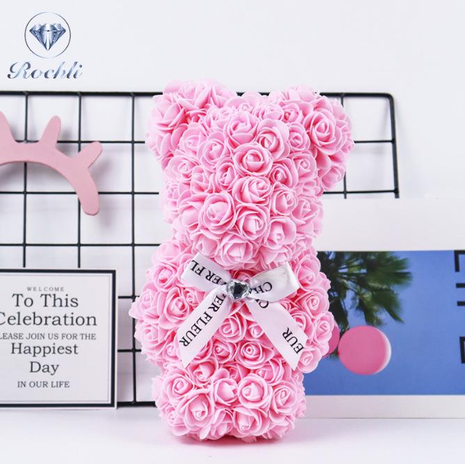 Cross Eternal Flower Violent Bear - Foam Rose Bear Gift for Girlfriend, Valentine s Day Creative Gift. 28cm+gift box with warm light светло-розовый
Cross Eternal Flower Violent Bear - Foam Rose Bear Gift for Girlfriend, Valentine s Day Creative Gift. 28cm+gift box with warm light светло-розовый