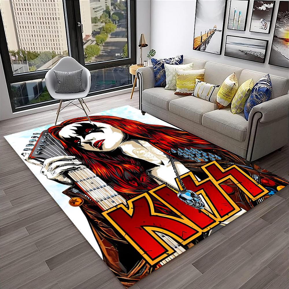 Ретро KISS Rock Band Килимок для дому Вітальня Спальня Ігрова кімната Диван Кухня Декор придверних килимків, Дитячий килимок Нековзкий килимок 100*120cm
Ретро KISS Rock Band Килимок для дому Вітальня Спальня Ігрова кімната Диван Кухня Декор придверних килимків, Дитячий килимок Нековзкий килимок 100*120cm