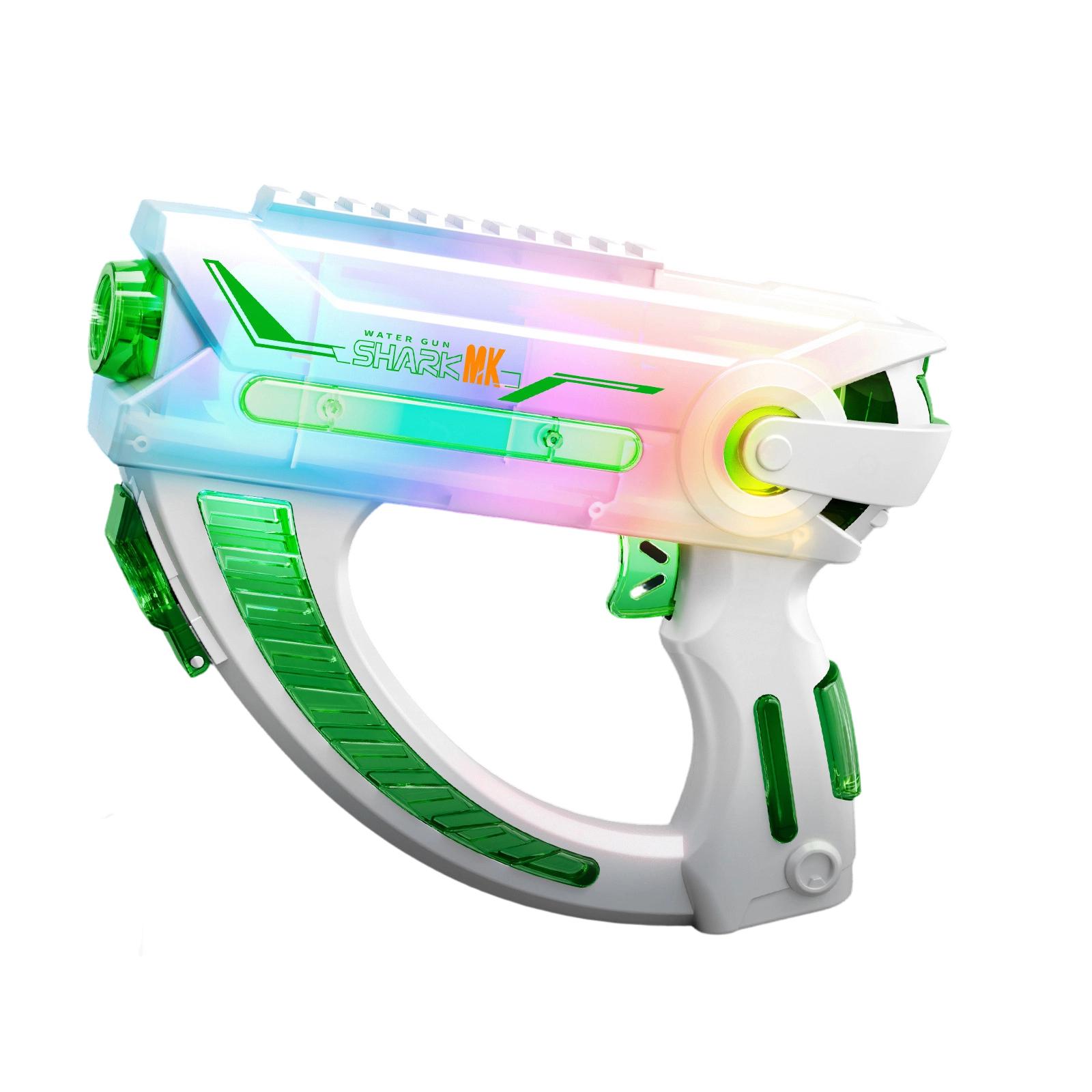 Electric Rapid-Fire Water Gun Toy with Multi-Color LED Lights and Space Gun Design for Kids Outdoor Play and Water Battles One Size зелёный
Electric Rapid-Fire Water Gun Toy with Multi-Color LED Lights and Space Gun Design for Kids Outdoor Play and Water Battles One Size зелёный