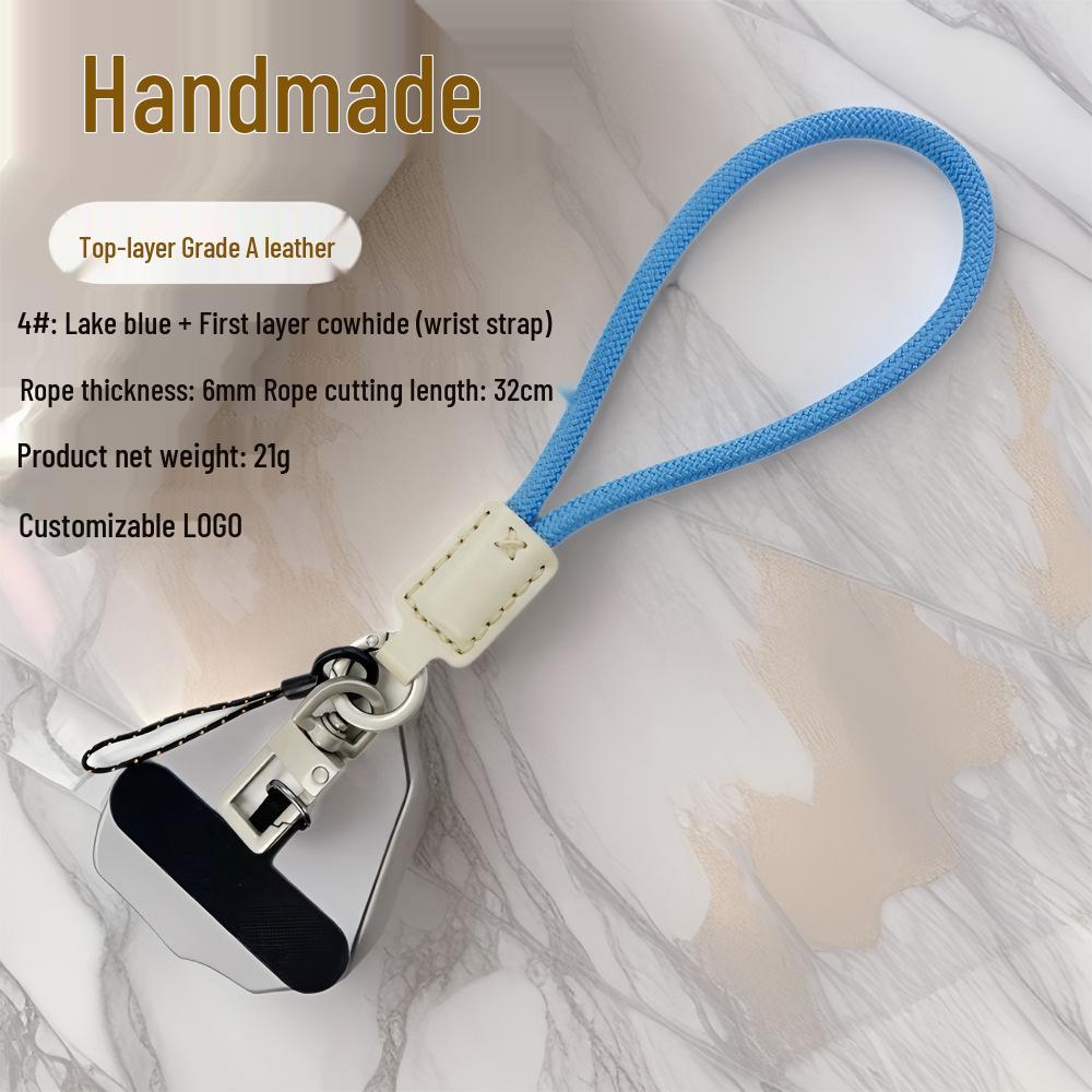 Hand-Stitched Cowhide Wrist Lanyard – 6mm Detachable Multifunctional Rope for Phones, Cameras, Drones
Hand-Stitched Cowhide Wrist Lanyard – 6mm Detachable Multifunctional Rope for Phones, Cameras, Drones
