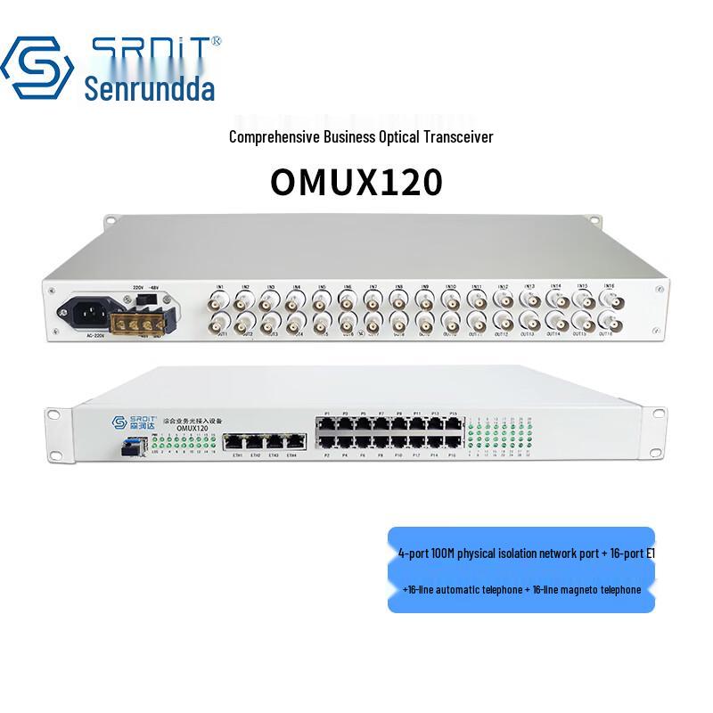 SRDIT OMUX120 Integrated Services Optical Transceiver
SRDIT OMUX120 Integrated Services Optical Transceiver
