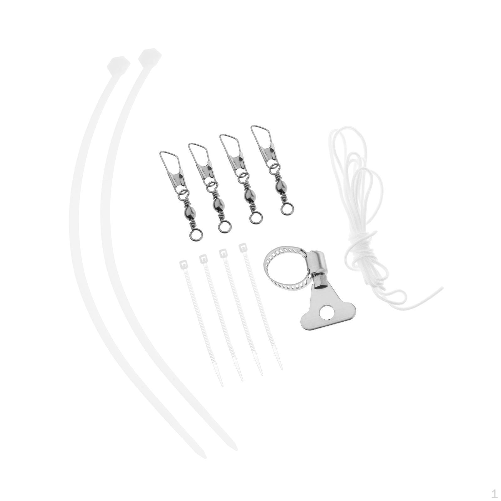Flag Pole Hardware Parts Repair Kits 4 Piece with Ground Spikes and Hook Clips
Flag Pole Hardware Parts Repair Kits 4 Piece with Ground Spikes and Hook Clips