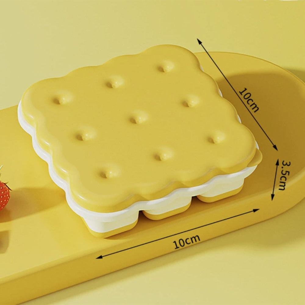 Cartoon Biscuit Style 9-grid Ice Cube Mold, Food-grade Silicone Ice Tray with Lid for Baby Food and Ice Making жовтий
Cartoon Biscuit Style 9-grid Ice Cube Mold, Food-grade Silicone Ice Tray with Lid for Baby Food and Ice Making жовтий