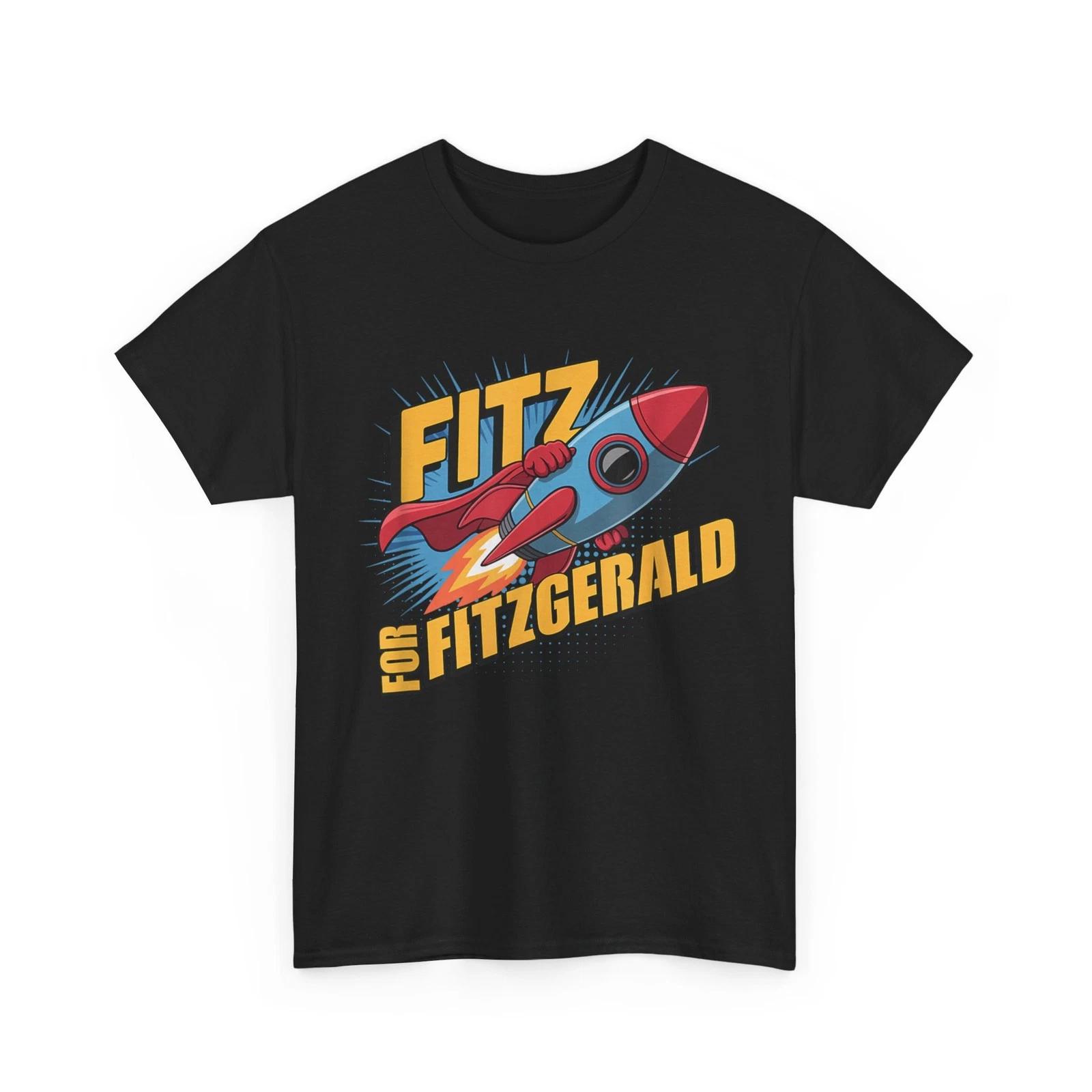 Custom Fitz for Fitzgerald Rocketship T-Shirt L
Custom Fitz for Fitzgerald Rocketship T-Shirt L