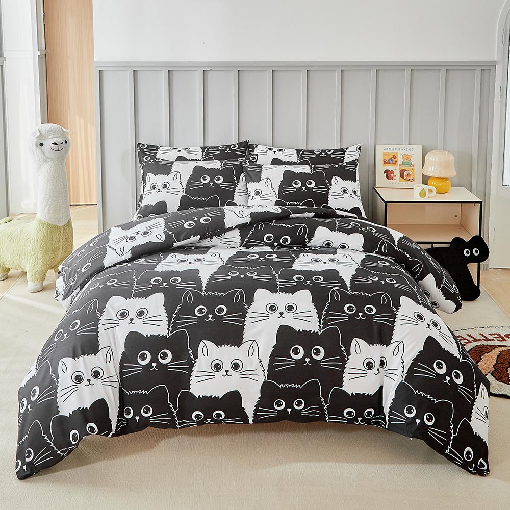 Comforter Bedding Set Twin Full Queen King Size 135X200 Nordic 240X220 Double Single Cat Bow 200X200 Comforter (quilt)-EU Single(135*200cm)3pcs
Comforter Bedding Set Twin Full Queen King Size 135X200 Nordic 240X220 Double Single Cat Bow 200X200 Comforter (quilt)-EU Single(135*200cm)3pcs