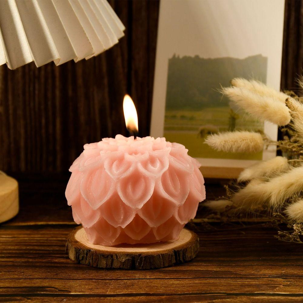 3D Soap Mould Flower Ball Silicone Mold Craft Supplies Lotus Candle Mold Candle Making
3D Soap Mould Flower Ball Silicone Mold Craft Supplies Lotus Candle Mold Candle Making