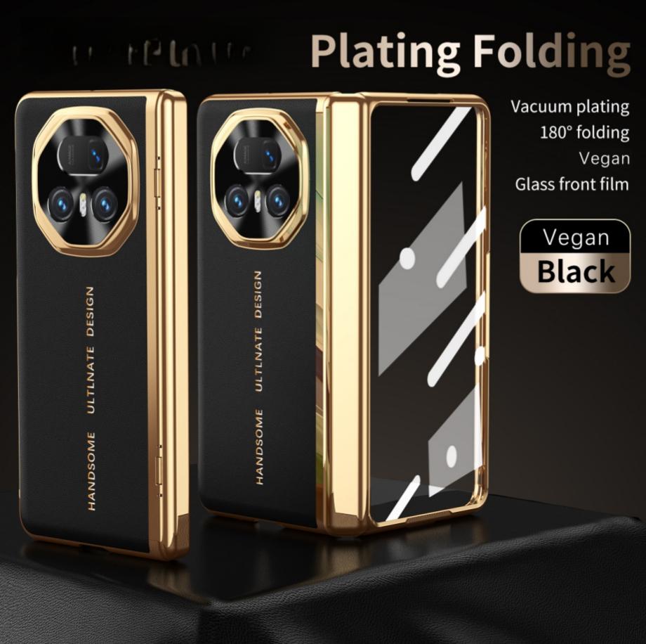 For Honor Magic V5 and Magic V3 Case Ultimate Design Leather Dual Hinge Protection Anti-Scratch and Anti-Fingerprint Case Cover PC and Leather&HONOR Magic V5
For Honor Magic V5 and Magic V3 Case Ultimate Design Leather Dual Hinge Protection Anti-Scratch and Anti-Fingerprint Case Cover PC and Leather&HONOR Magic V5