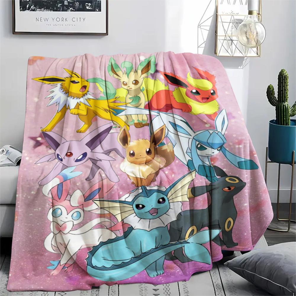 Cute Eevee pattern Flannel Blanket, High quality Comfortable for All Seasons, Home Decor, Warmth and Comfort, Perfect for Gifts. 80cm x 120cm
Cute Eevee pattern Flannel Blanket, High quality Comfortable for All Seasons, Home Decor, Warmth and Comfort, Perfect for Gifts. 80cm x 120cm
