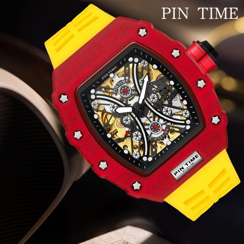 Новые мужские часы PINTIME с автоматическими механическими часами с таким же вырезом
Новые мужские часы PINTIME с автоматическими механическими часами с таким же вырезом
