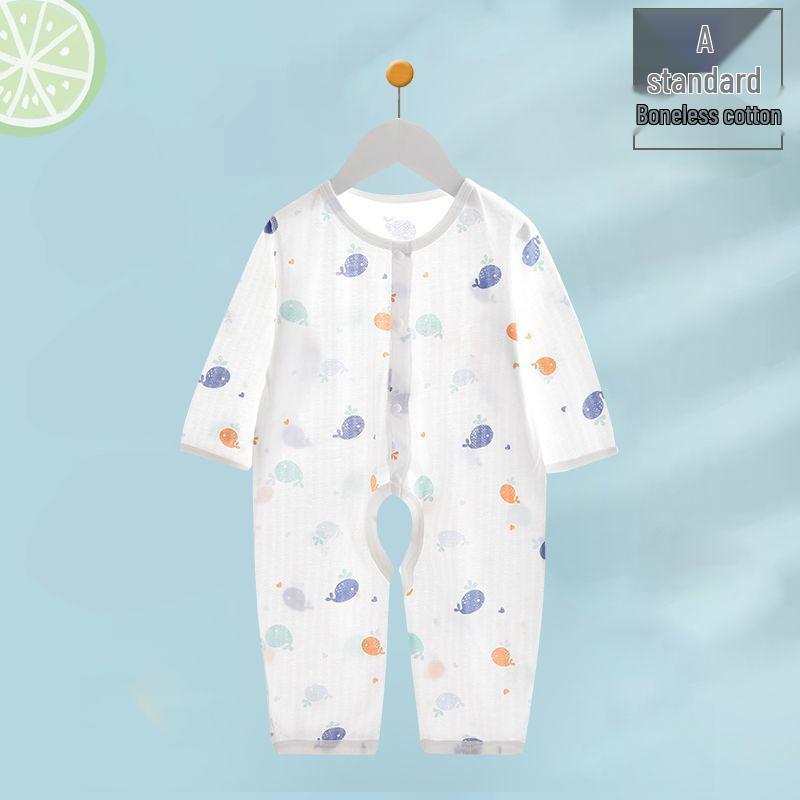 Thin Long Sleeve Baby Romper - Spring/Summer Newborn Onesie & Crawling Suit 73 cm
Thin Long Sleeve Baby Romper - Spring/Summer Newborn Onesie & Crawling Suit 73 cm